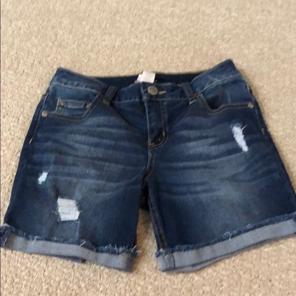 Justice jean shorts